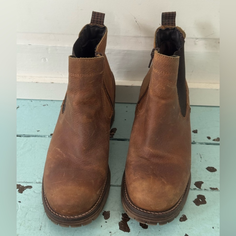 Maddison Size EU 38 Chelsea Boot Wedge sole wooden Nubuck